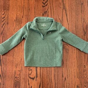 4T Vineyard Vines Kids Forest Green Half-Zip Sweatshirt